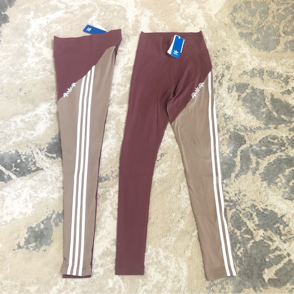 NWT ADIDAS ORIGINALS ESSENTIALS HIGH-WAISTED LOGO LEGGINGS HN8791